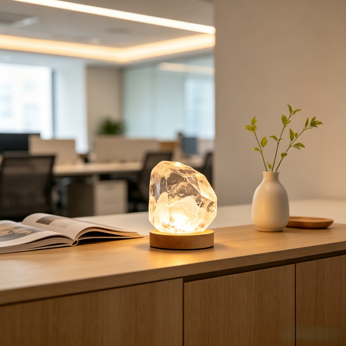 Rock-Inspired LED Decorative Light