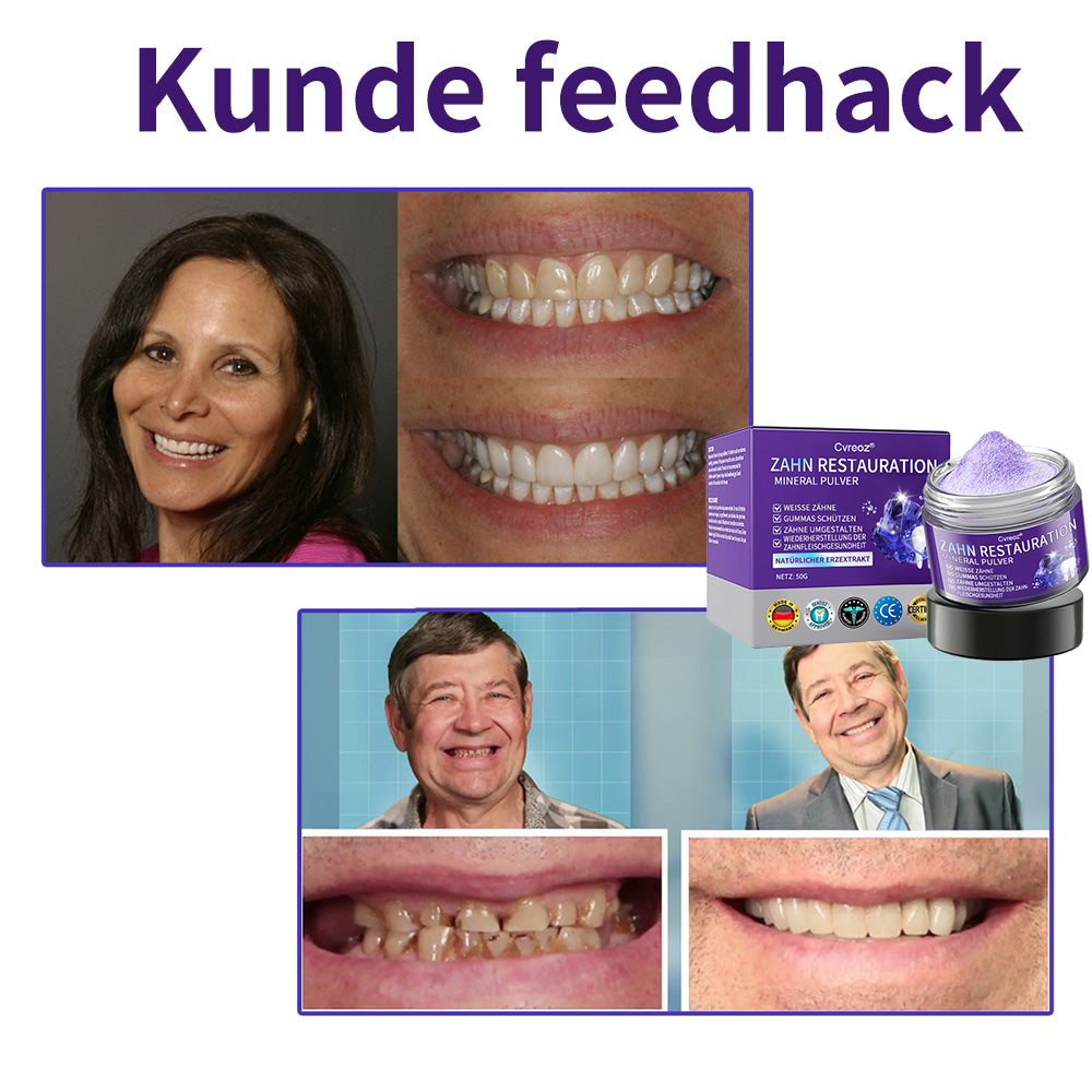Zahnreparatur-Mineralpuder💧Cvreoz® Zusätzliche 30 % Rabatt