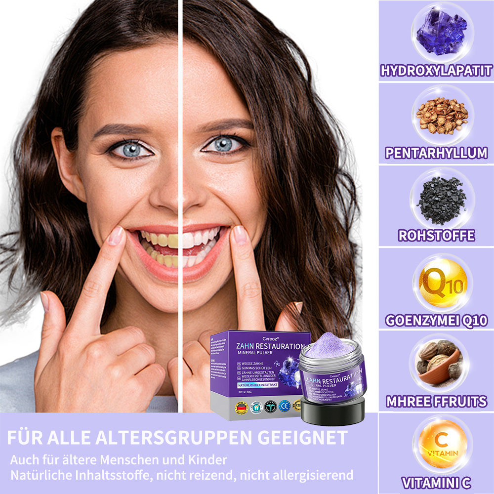 Zahnreparatur-Mineralpuder💧Cvreoz® Zusätzliche 30 % Rabatt