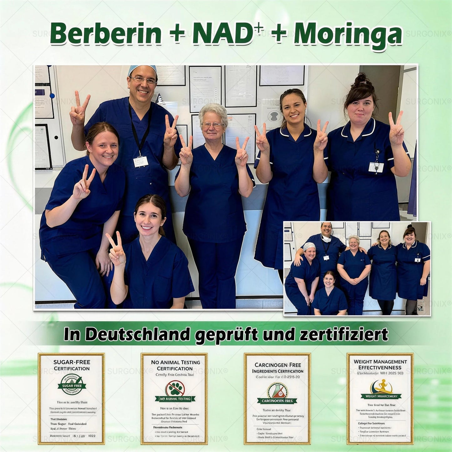 𝗢ffizieller Shop |  𝖲𝗎𝗋𝗀𝗈ᴎ𝗂𝗑® 𝗠𝗼𝗿𝗶𝗻𝗴a · 𝗕erberin ＆ NAD＋10-IN-1 𝗙ortschrittliches 𝗡ano-Mikronadel-𝑷𝒇𝒍𝒂𝒔𝒕𝒆𝒓 (1x täglich, sichtbare Veränderungen in 7 Tagen) ➕ Für Adipositas, Herz-Kreislauf-Gesundheit, Diabetes, Schlafapnoe, Gelenkprobleme u.v.m🌿