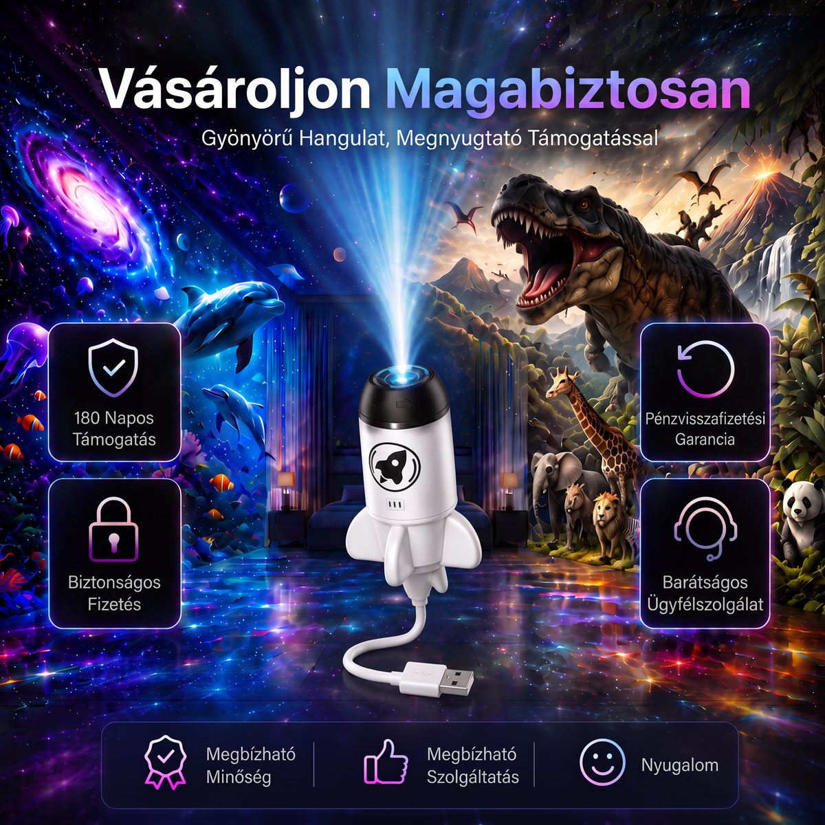 【⏰️50% kedvezmény – csak korlátozott ideig!】Comauo® 𝐃𝐢𝐧𝐚𝐦𝐢𝐤𝐮𝐬 𝟓𝐃 𝐈𝐦𝐦𝐞𝐫𝐳í𝐯 𝐇𝐨𝐥𝐨𝐠𝐫𝐚𝐟𝐢𝐤𝐮𝐬 𝐏𝐫𝐨𝐣𝐞𝐤𝐭𝐨𝐫𝐥á𝐦𝐩𝐚