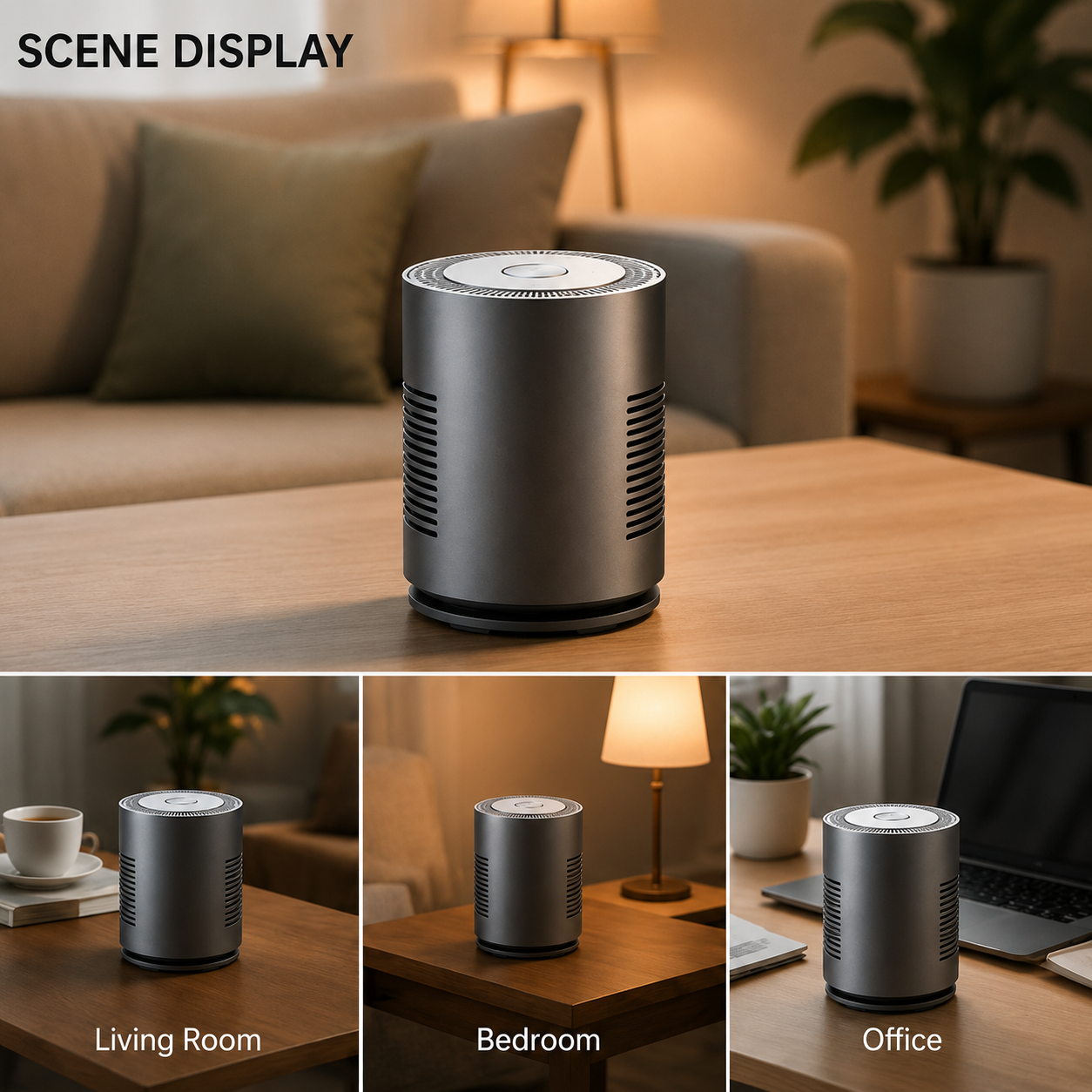 Portable 360° Surround Sound Bluetooth Speaker
