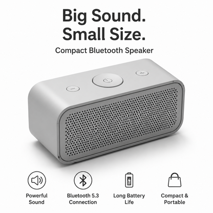 Small Size Big Sound Bluetooth Speaker