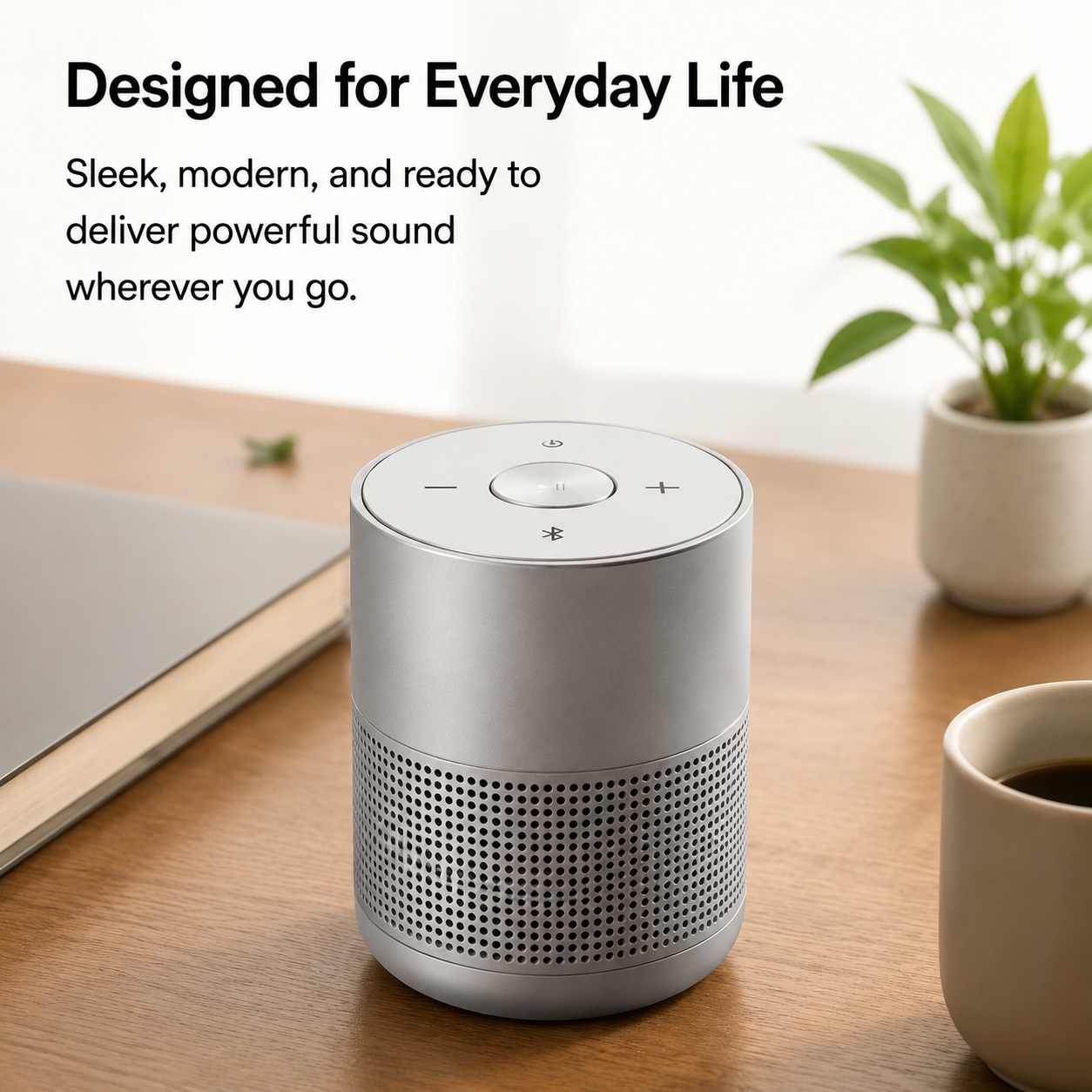 Premium Metal Smart Bluetooth Speaker