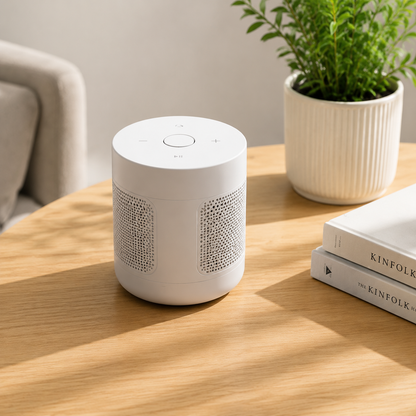 Minimalist Round Bluetooth Speaker