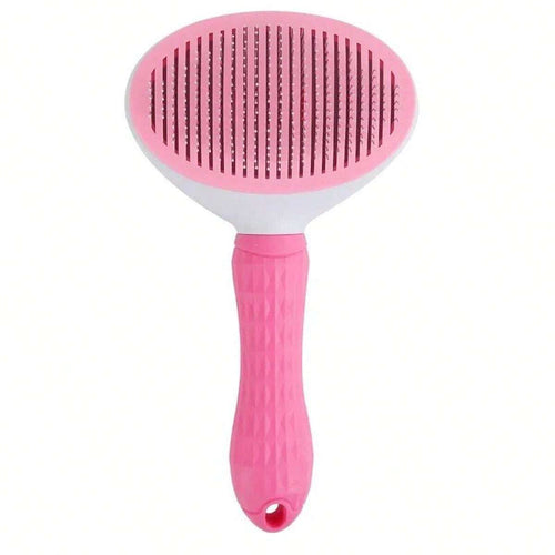 Cat Grooming Tools Cat Grooming Comb Pet Hair Removal Comb Non-Slip Stainless Steel Pet Comb